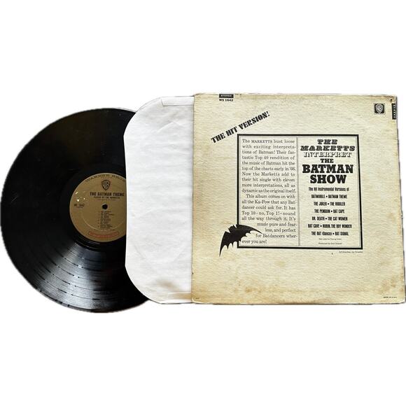 BATMAN THEME by MARKETTS Vinyl LP Vintage 33 RPM - Picture 3 of 4